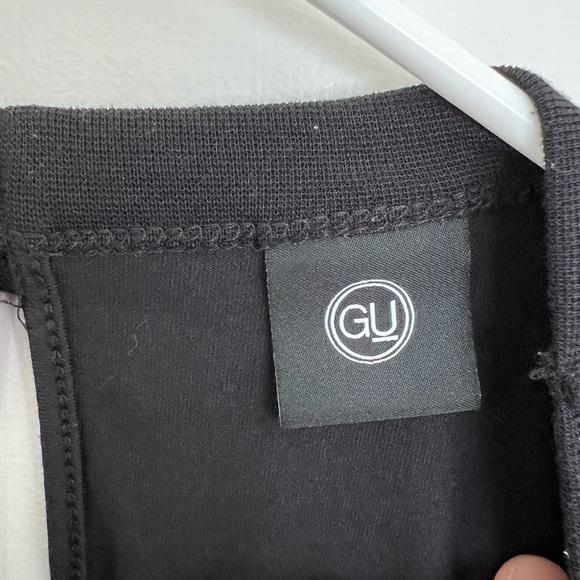 GU x undercover ribbon tee shirt black size small - Picture 5 of 8